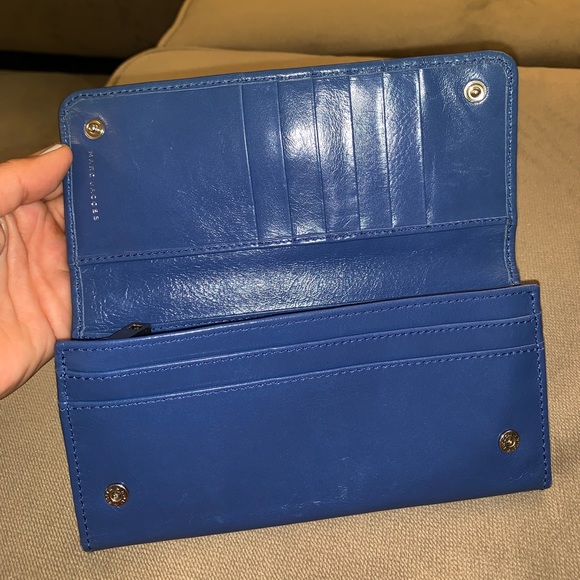 Marc Jacobs Flap Wallet - Royal Blue - Picture 3 of 8